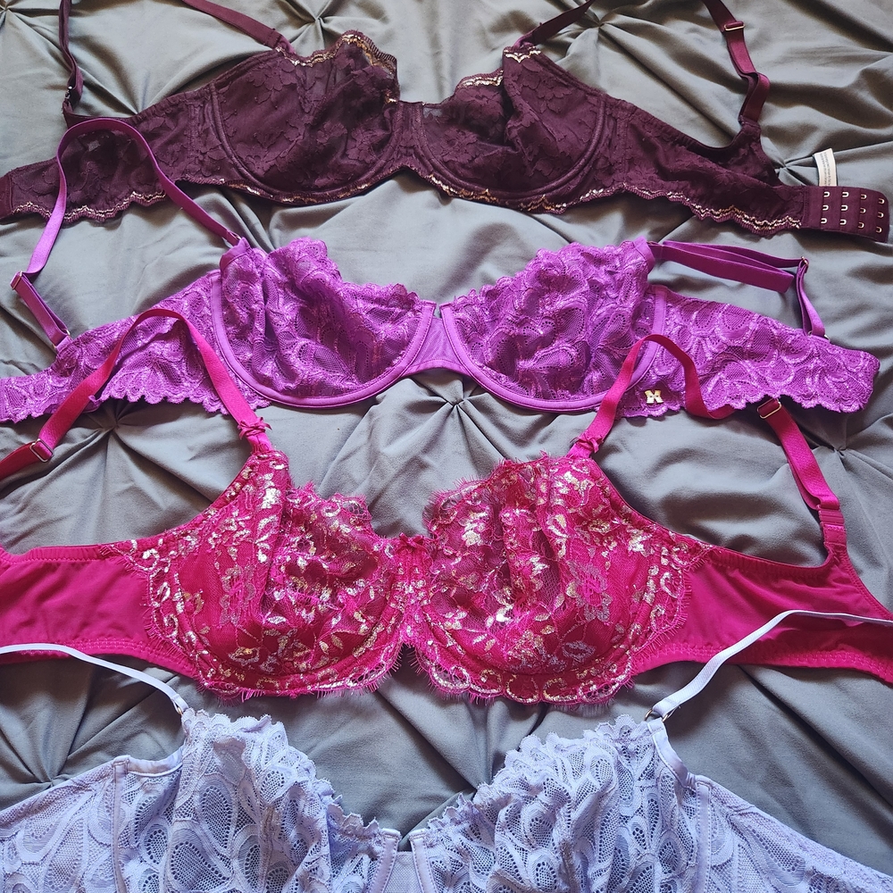 Victoria's Secret & Fenty Lace Underwire Bra Collection - Unlined 36DD